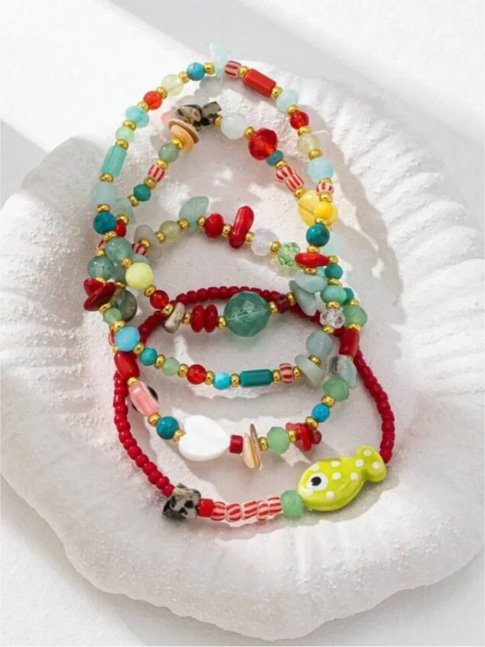 Boho fish bracelet Q1214